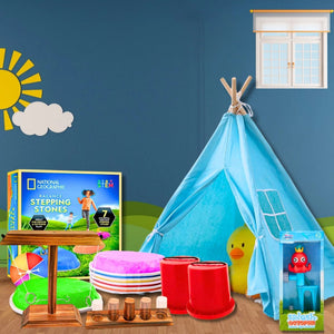 Splash & Dash Kit – 5 - in - 1 Outdoor Play Bundle for Kids! - Fun Learning Store