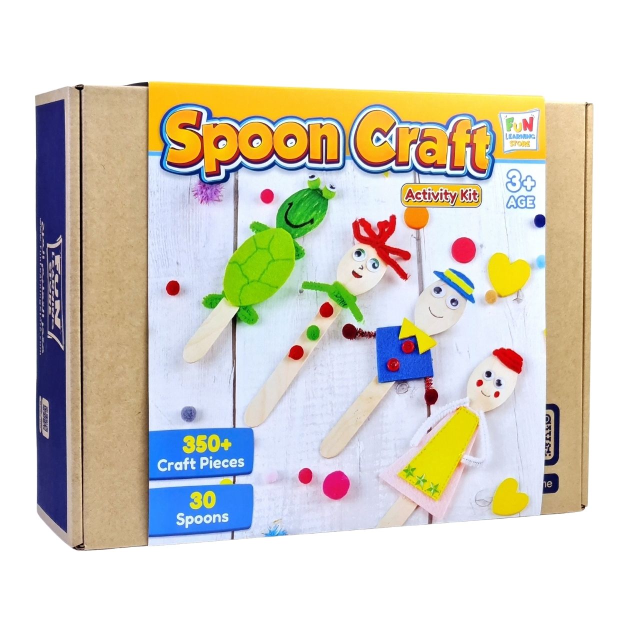 Spoon Craft Activity Kit for Kids | 350+ Craft Pieces – Fun Learning Store