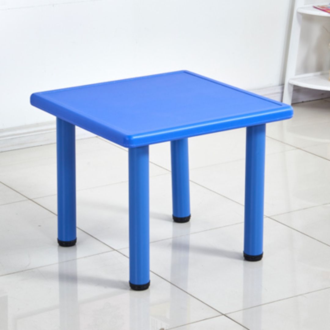 Kid's Square Table with 2 Chairs for Drawing, Playing, and Studying