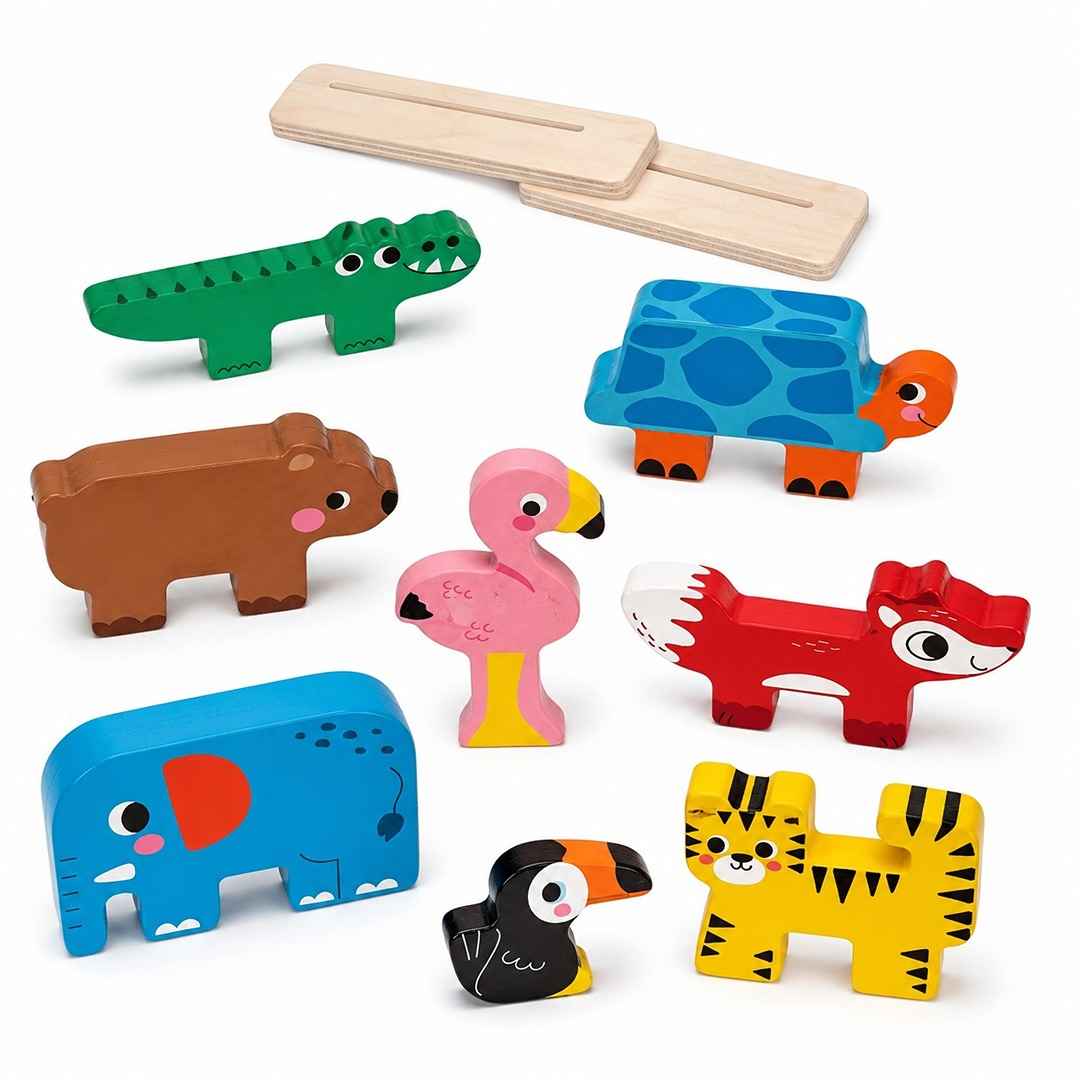 Stacking Animals – The Ultimate Challenge Of Balance And Fun - Fun Learning Store