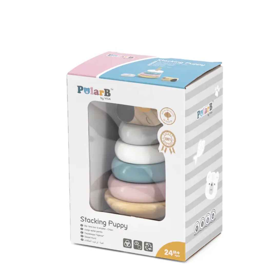 Stacking Puppy: The Classic Toy for Little Builders - Fun Learning Store