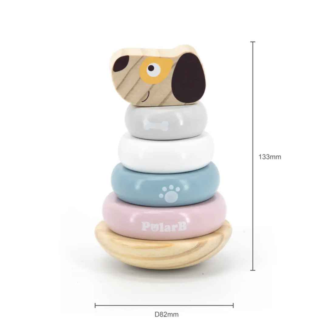 Stacking Puppy: The Classic Toy for Little Builders - Fun Learning Store