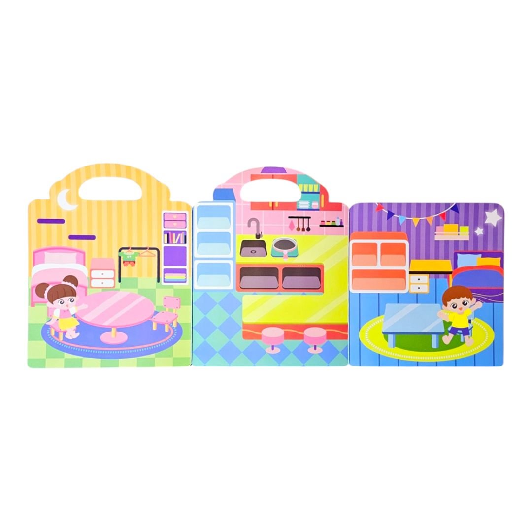 Sticker Book – Room & Kitchen | Fun Interactive Activity for Kids - Fun Learning Store