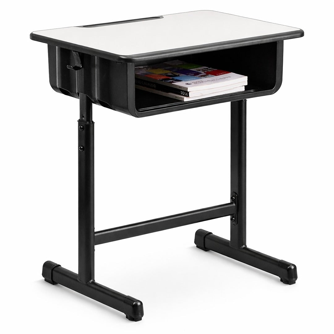 Student Desk with Adjustable Height Pedestal Frame: The Modern Study Essential - Fun Learning Store