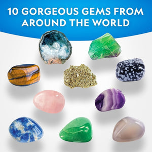 Super Gemstone Dig Kit – Unearth Real Treasures & Spark a Love for Science! - Fun Learning Store