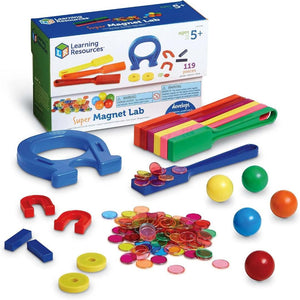 Super Magnet Classroom Lab Kit: The Ultimate Magnetism Discovery Set! - Fun Learning Store