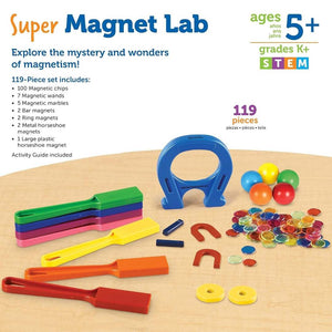 Super Magnet Classroom Lab Kit: The Ultimate Magnetism Discovery Set! - Fun Learning Store