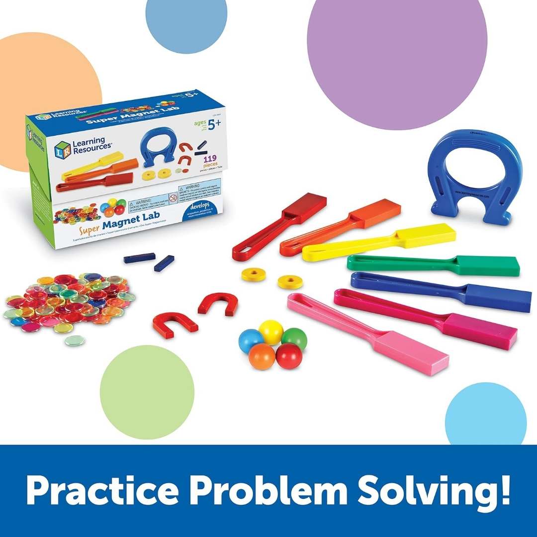 Super Magnet Classroom Lab Kit: The Ultimate Magnetism Discovery Set! - Fun Learning Store