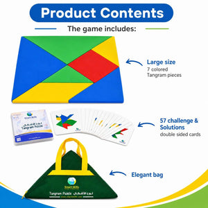 Tangram Puzzle – Creative Thinking & Problem-Solving Team Game - Fun Learning Store