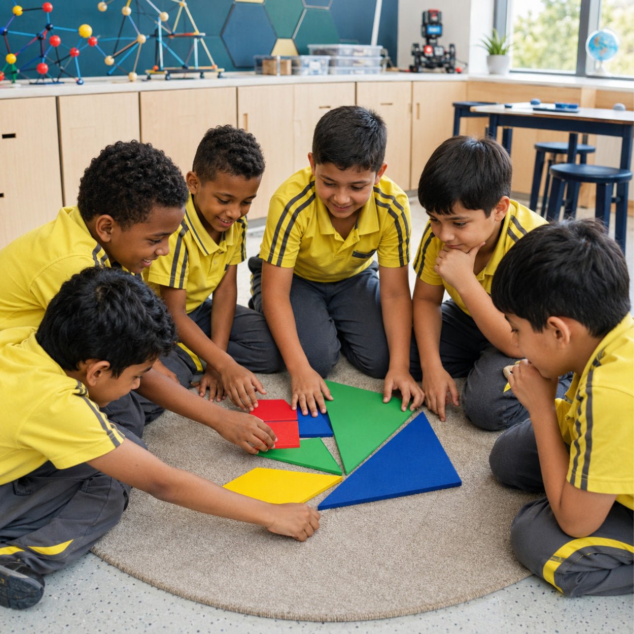 Tangram Puzzle – Creative Thinking & Problem-Solving Team Game - Fun Learning Store