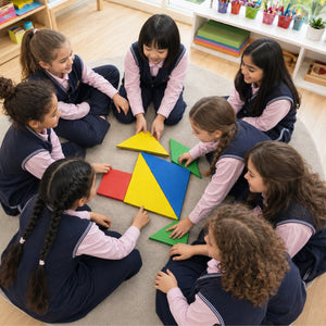 Tangram Puzzle – Creative Thinking & Problem-Solving Team Game - Fun Learning Store