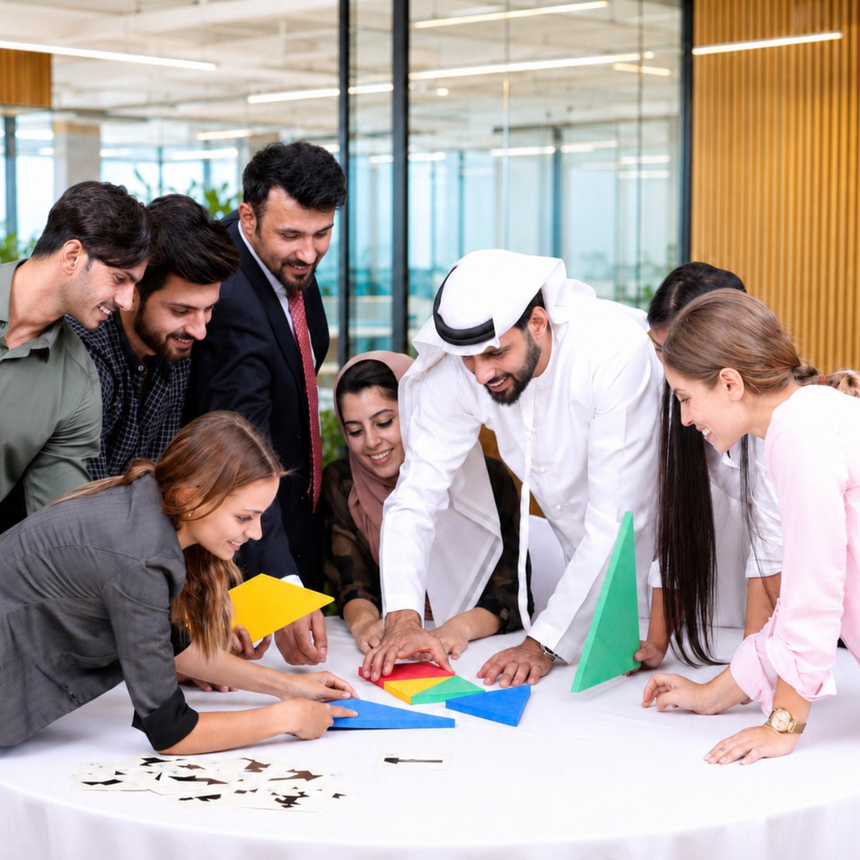 Tangram Puzzle – Creative Thinking & Problem-Solving Team Game - Fun Learning Store