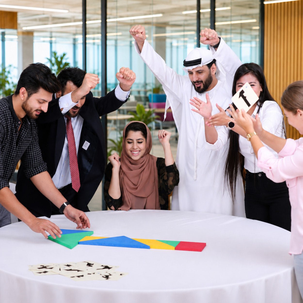Tangram Puzzle – Creative Thinking & Problem-Solving Team Game - Fun Learning Store