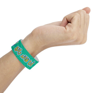 Teachers Arabic Rewards Bracelets for Boys: Motivational and Gifts Supplies for Students and Kids - Set of 35 Pcs in 7 Designs - Fun Learning Store