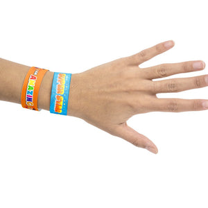 Teachers English Rewards Bracelets: Motivational and Gifts Supplies for Students and Kids - Set of 35 Pcs in 7 Designs - Fun Learning Store