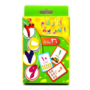 The Arabic Numbers - Interactive Learning Cards For Kids - Fun Learning Store