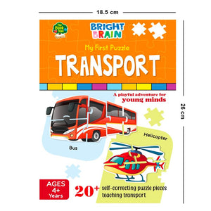 The Book Tree Transport 20+ Piece Jigsaw Puzzle for Preschoolers, Educational Toy for Learning Different Birds, Gifts for Kids Ages 3 to 6 - Fun Learning Store