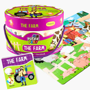 The Farm | Puzzle Play | 50 Pieces For Kids - Fun Learning Store