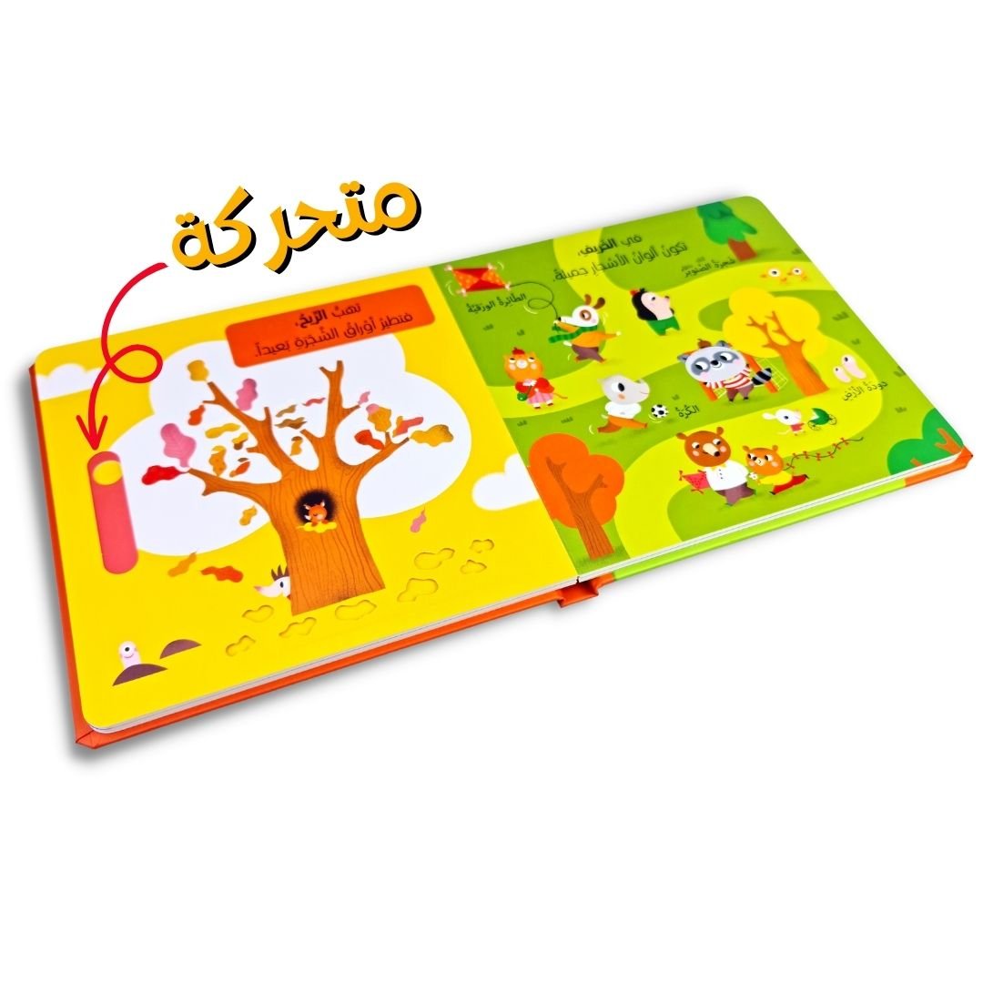 The Four Seasons - Cartoon Book - Fun Learning Store