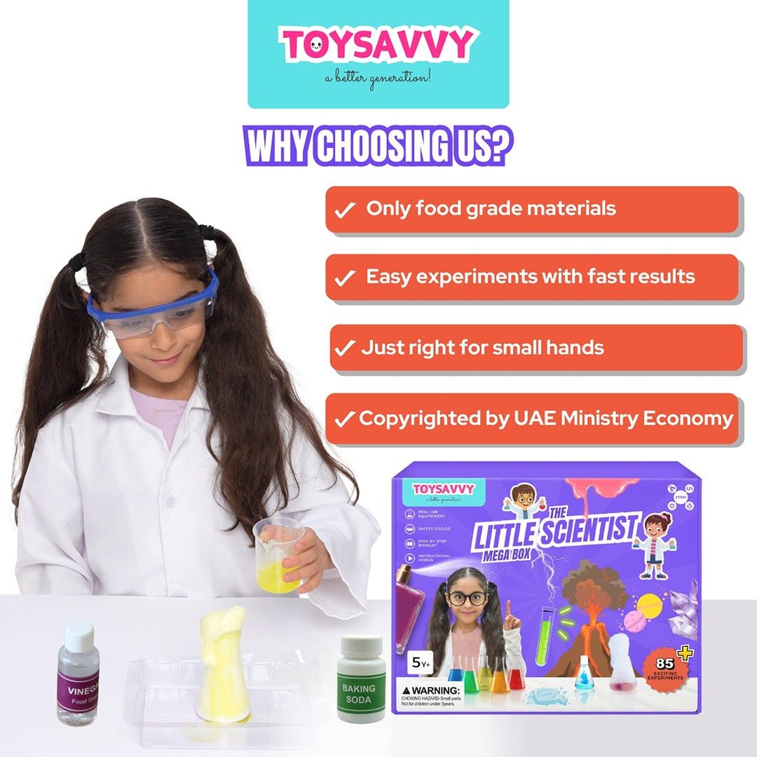 The Little Scientist Mega Box: 85+ Engaging STEM Experiments for Kids - Fun Learning Store