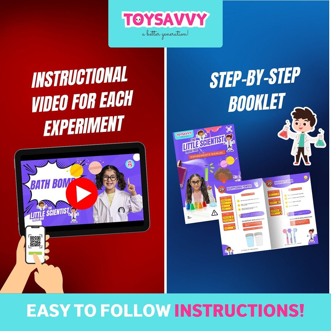 The Little Scientist Mega Box: 85+ Engaging STEM Experiments for Kids - Fun Learning Store