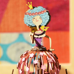 The Princess: Robotime 3D Wooden Puzzle Mechanical Gear Music Box - Fun Learning Store