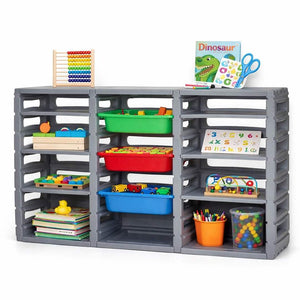 The Ultimate Multi - Level Discovery Organizer: A Giant Station for Toys & Books - Fun Learning Store