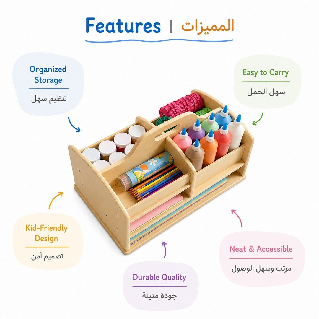 Toddler Art & Crafts Organizer: Fuel Their Creative Spark - Fun Learning Store