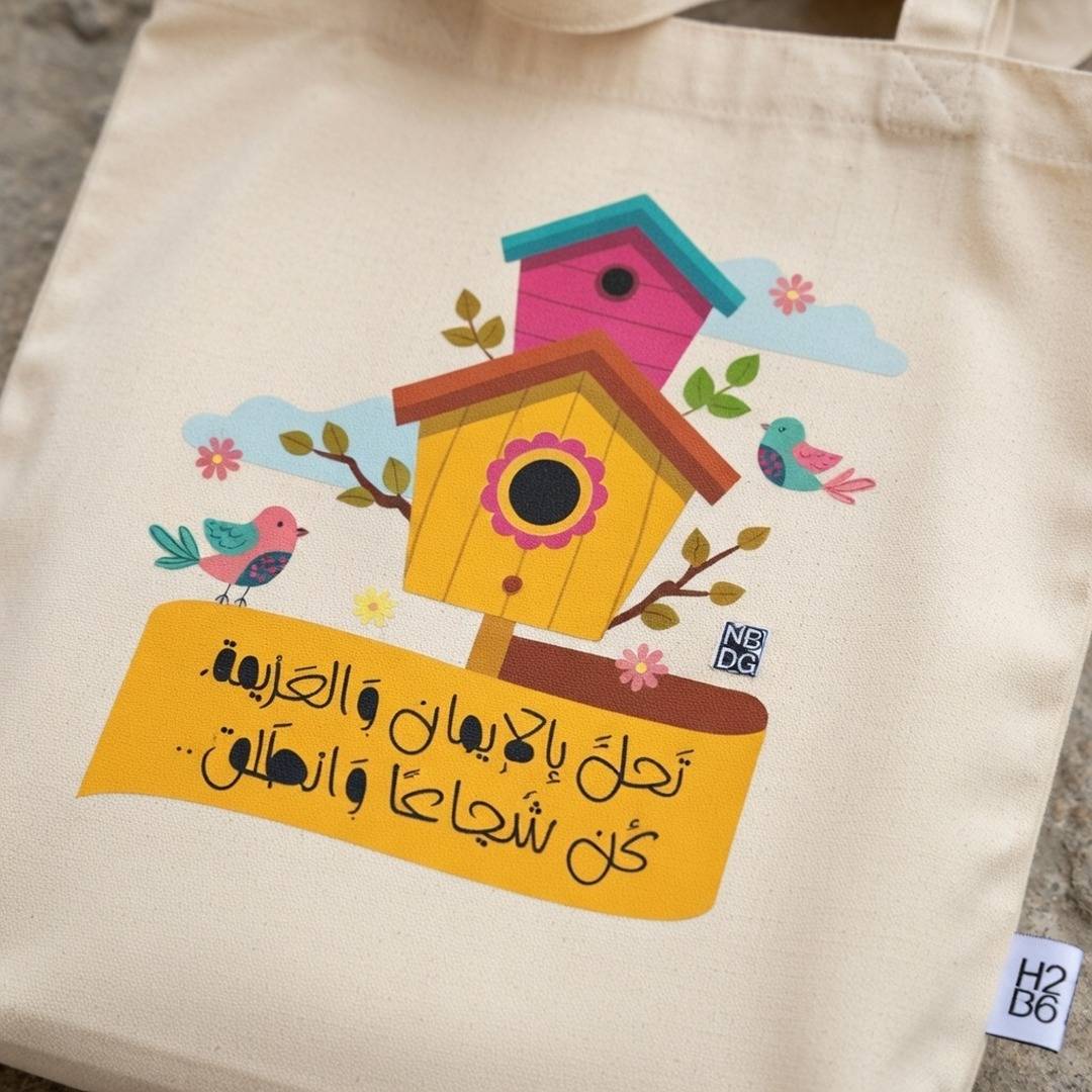 Tote Bag – "Be Brave" Inspirational, Durable & Stylish for Everyday Use! - Fun Learning Store