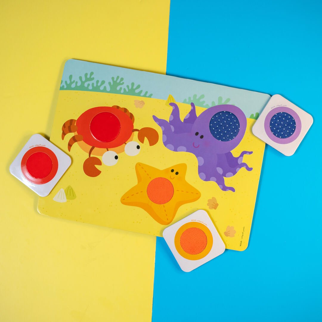 Touch and Feel: Animal Texture | Board Game for Children - Fun Learning Store