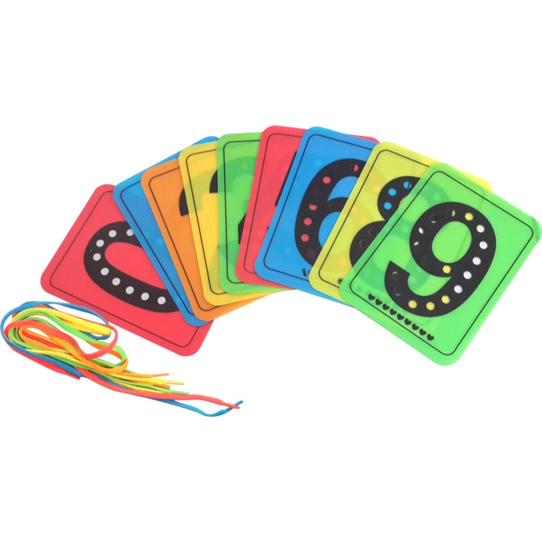 Trace and Link Cards Bag: Numbers – Educational Toy for Kids - Fun Learning Store