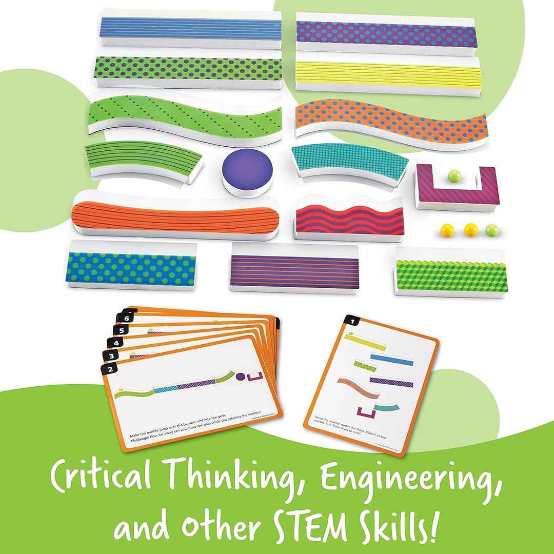 Tumble Trax Magnetic Marble Run - Unleash STEM Creativity & Endless Fun! - Fun Learning Store