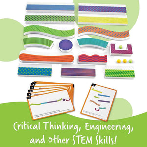 Tumble Trax Magnetic Marble Run - Unleash STEM Creativity & Endless Fun! - Fun Learning Store