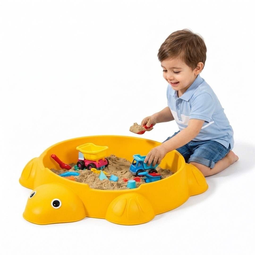 Turtle 2 - in - 1 Kids Sandbox & Water Table: The Ultimate Backyard Adventure Awaits! - Fun Learning Store