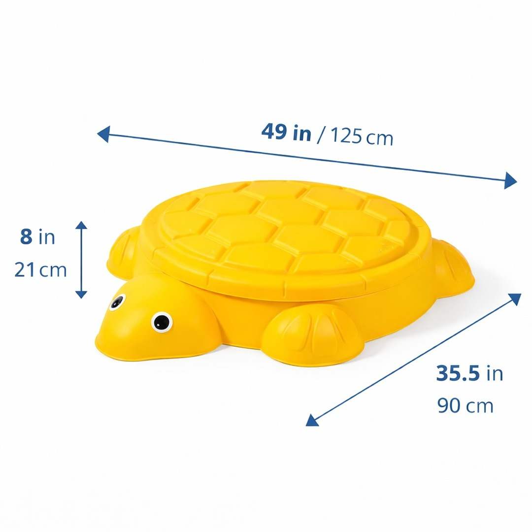 Turtle 2 - in - 1 Kids Sandbox & Water Table: The Ultimate Backyard Adventure Awaits! - Fun Learning Store