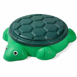 Turtle 2 - in - 1 Kids Sandbox & Water Table: The Ultimate Backyard Adventure Awaits! - Fun Learning Store