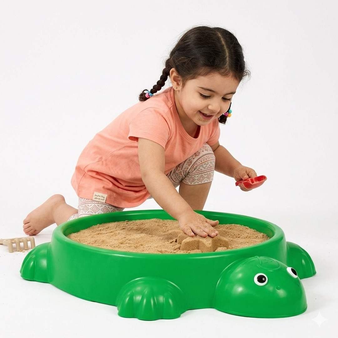 Turtle 2 - in - 1 Kids Sandbox & Water Table: The Ultimate Backyard Adventure Awaits! - Fun Learning Store