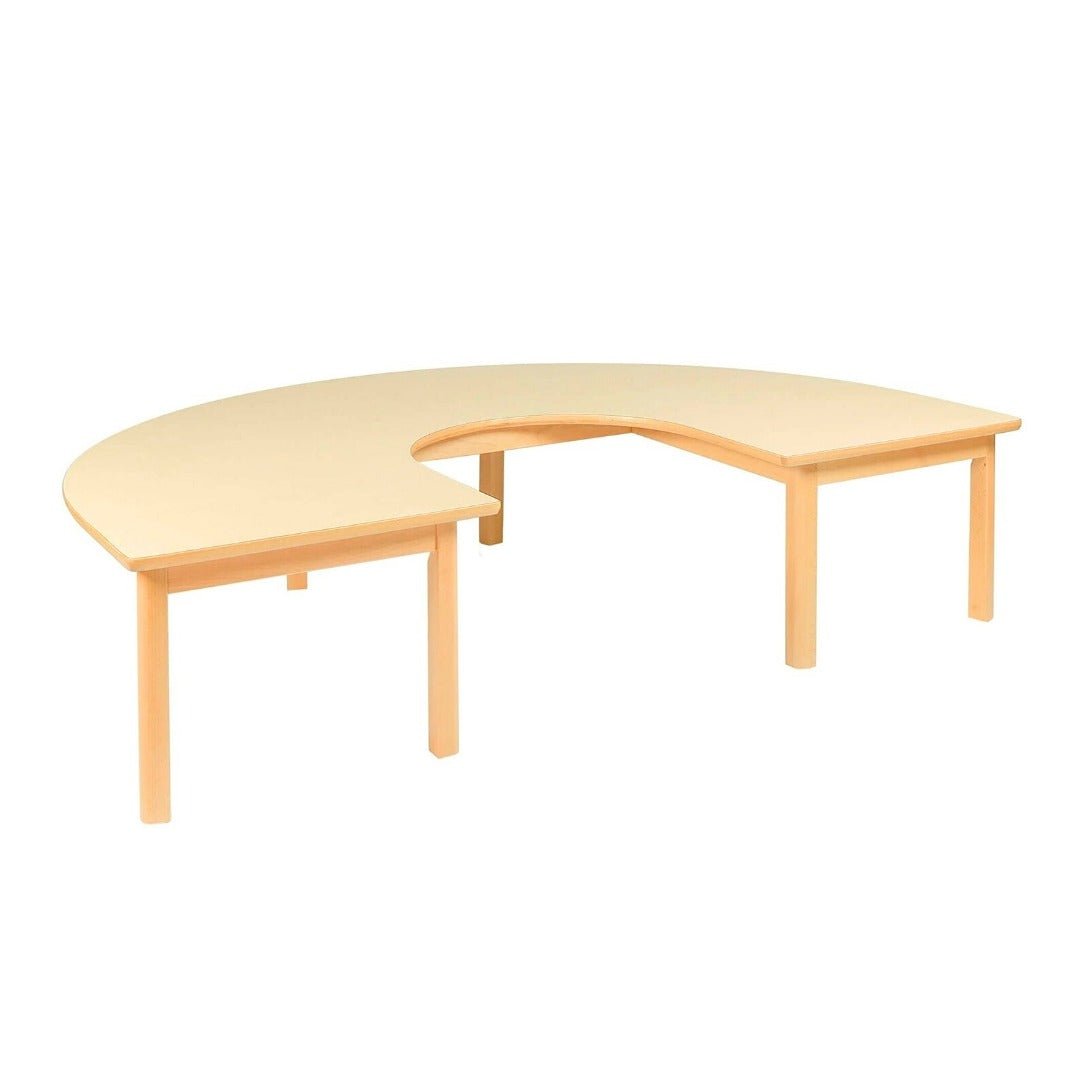 U - Shape Kids Table 180 × 120 cm – Durable, Safe, and Interactive Learning Design - Fun Learning Store