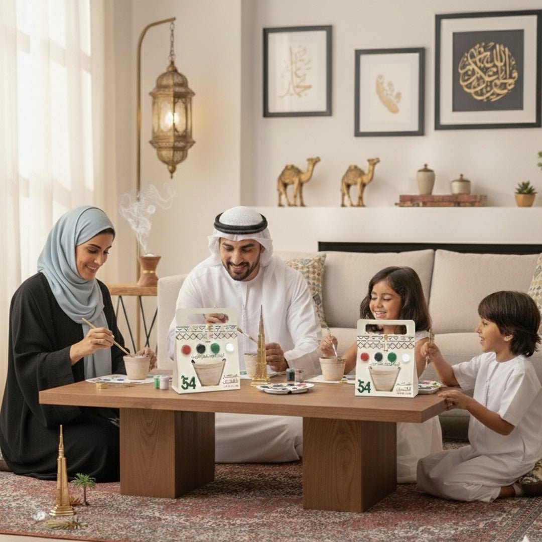 UAE National Day Pottery Painting Cup – Paint Your Pride! - Fun Learning Store