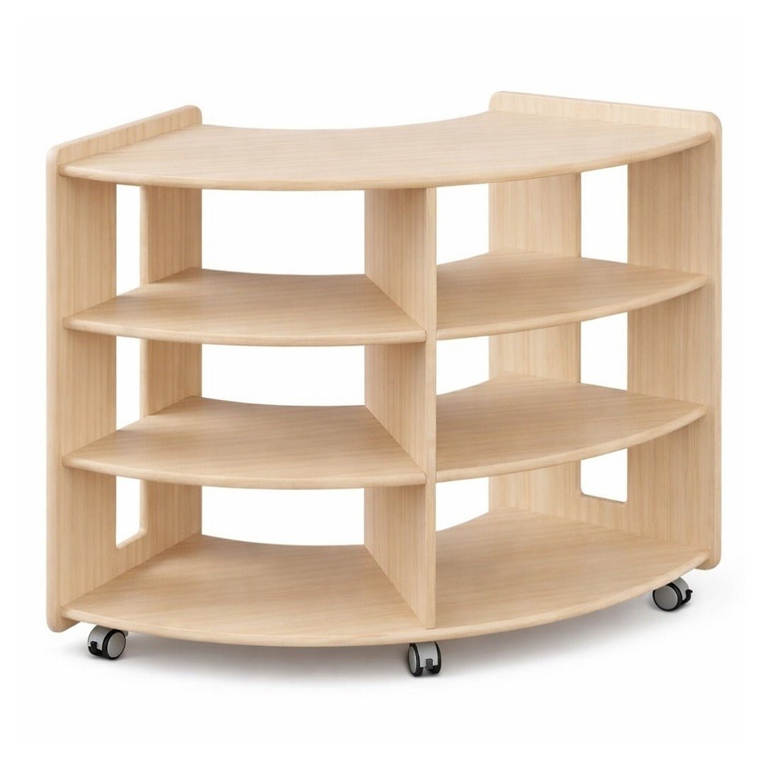 Curved Storage Racks Ultimate N Curved Storage Unit – Modular Corner Storage Solution – Fun ...