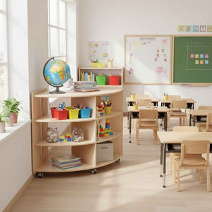 Ultimate N Curved Storage Unit – Modular Corner Storage Solution - Fun Learning Store