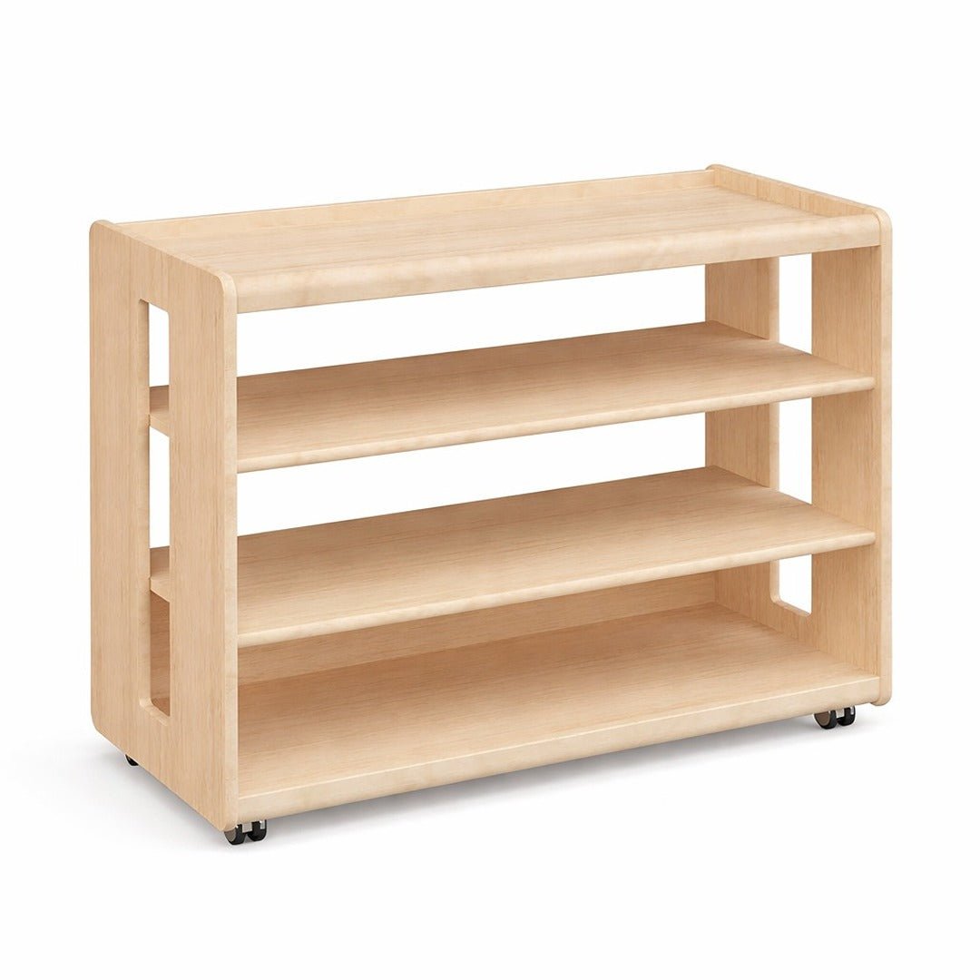 Ultimate N Modular Storage Unit – 4-Tiers Premium See-Through Design, Built to Last - Fun Learning Store