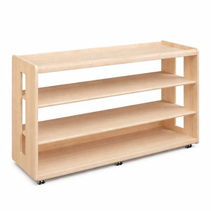 Ultimate N Modular Storage Unit – 4-Tiers Premium See-Through Design, Built to Last - Fun Learning Store