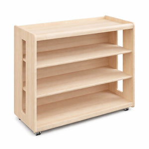 Ultimate N Modular Storage Unit – 4-Tiers Premium See-Through Design, Built to Last - Fun Learning Store