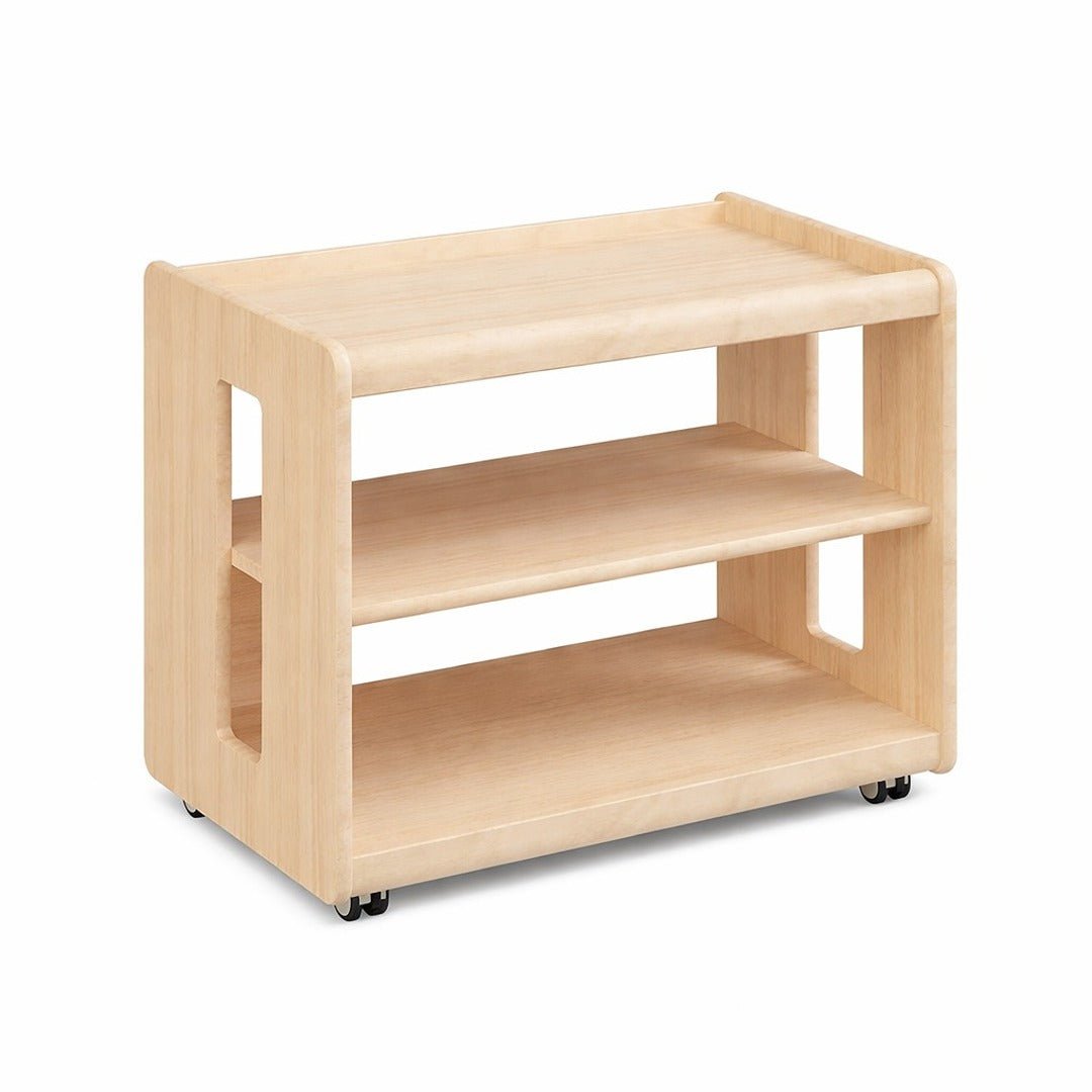 Ultimate N Storage 3 - Tiers Units – German - Quality Modular Storage with Wheels - Fun Learning Store