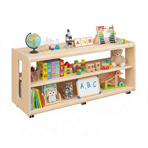 Ultimate N Storage 3 - Tiers Units – German - Quality Modular Storage with Wheels - Fun Learning Store