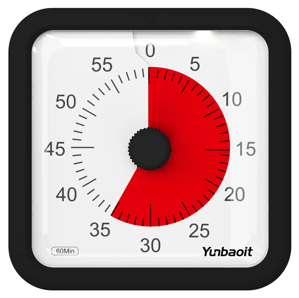 A Minute Timer Visual 60 Minutes Countdown Timer- Black – Fun Learning Store