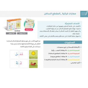 Visual Discrimination Illustrated - Teaching Arabic Grammar - Consonant Syllable - Fun Learning Store