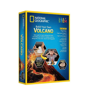 Volcano Science Kit – Build, Paint, and Erupt Your Own Explosive Volcano! - Fun Learning Store