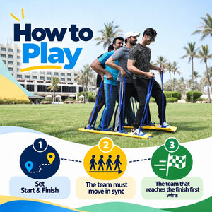 Walking Boards – Teamwork, Coordination & Leadership Challenge - Fun Learning Store